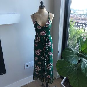 Floral jumpsuit